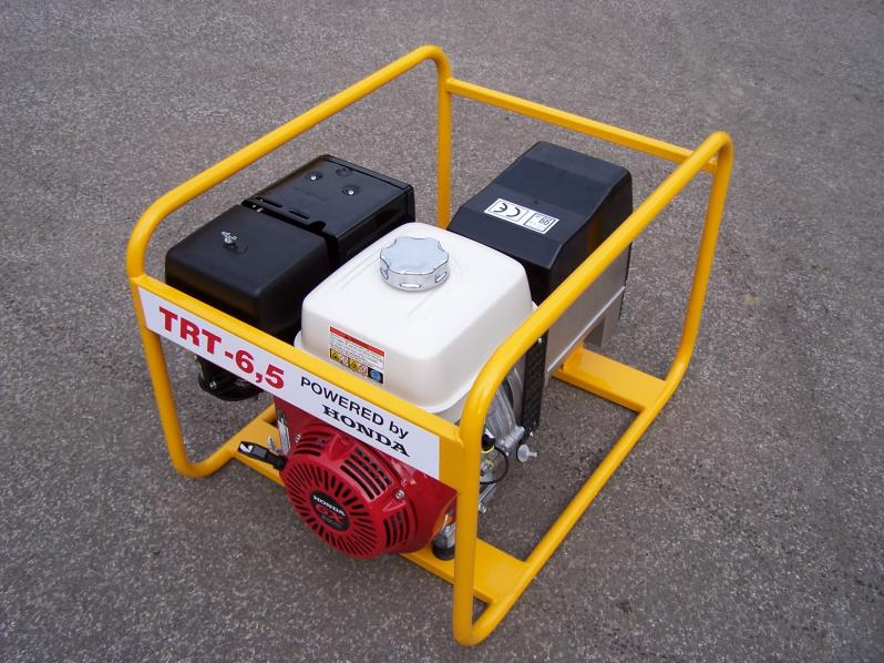 Třífázová benzínová elektrocentrála, generátor, motor HONDA, 3x4,0 kVA, TRT-14 AVR NTC