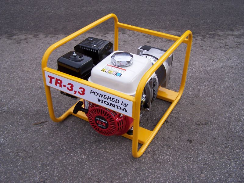 Jednofázová benzínová elektrocentrála, generátor, motor HONDA, 2,5 kVA, TR-2,5 AVR NTC