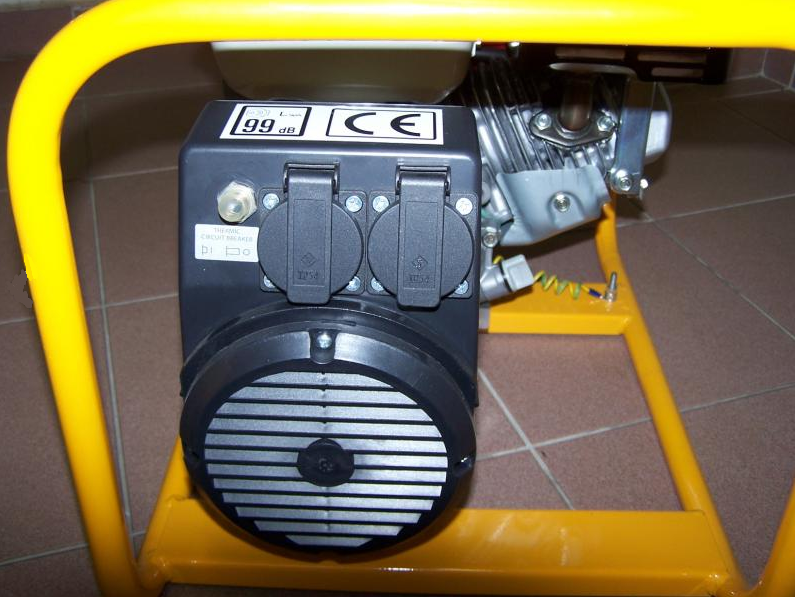 Jednofázová benzínová elektrocentrála, generátor, motor HONDA, 2,5 kVA, TR-2,5 AVR NTC
