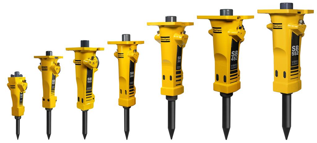 Hydraulické demoliční , bourací kladivo Epiroc / Atlas Copco SB 702