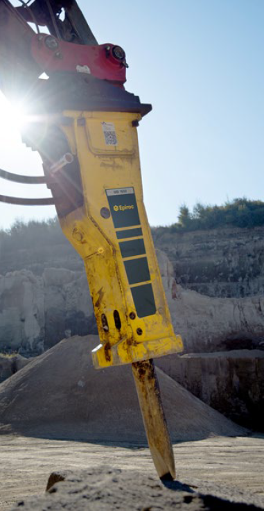 Hydraulické demoliční , bourací kladivo Epiroc / Atlas Copco MB 1650