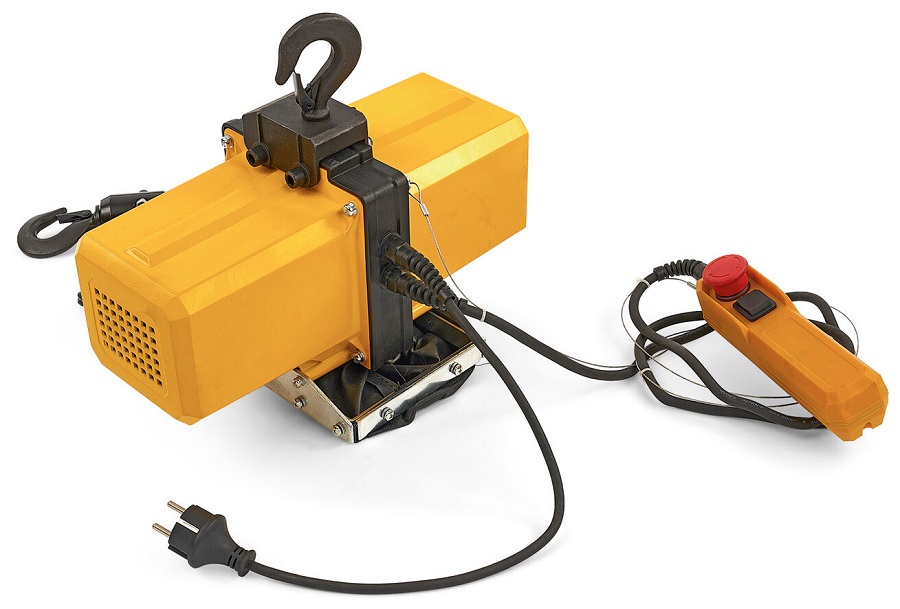 Profesionální elektrický řetězový kladkostroj, naviják 500 kg