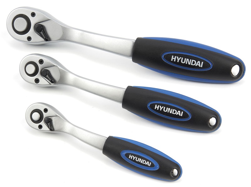 Profesionální ráčna 1/2" , 72 zubů s vyhazovákem HYUNDAI