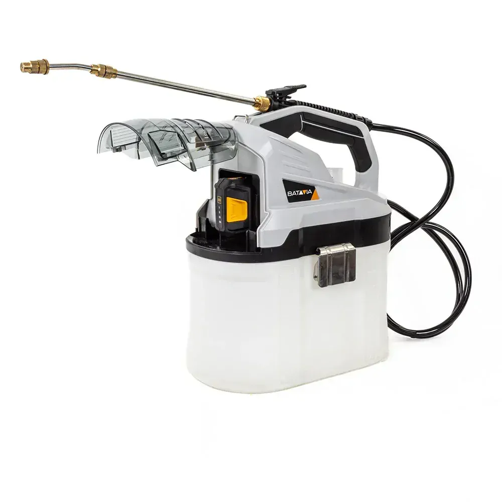 Aku bezdrátový tlakový postřikovač, 18V Li-Ion, zásobník 7,5l, 1,5bar, 500ml/min, bez baterie a nabíječky, bateriová platforma MAXXPACK BATAVIA