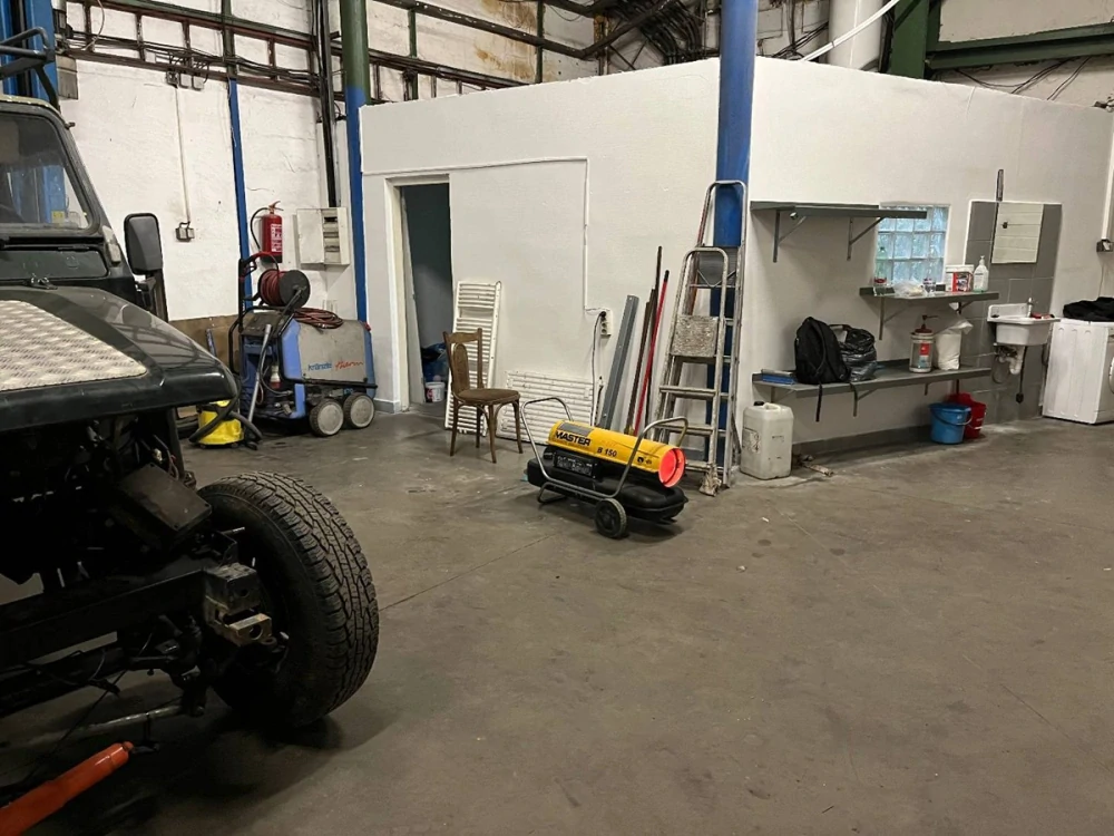 Mobilní naftové topidlo s přímým spalováním o výkonu 44 kW, B150CED MASTER