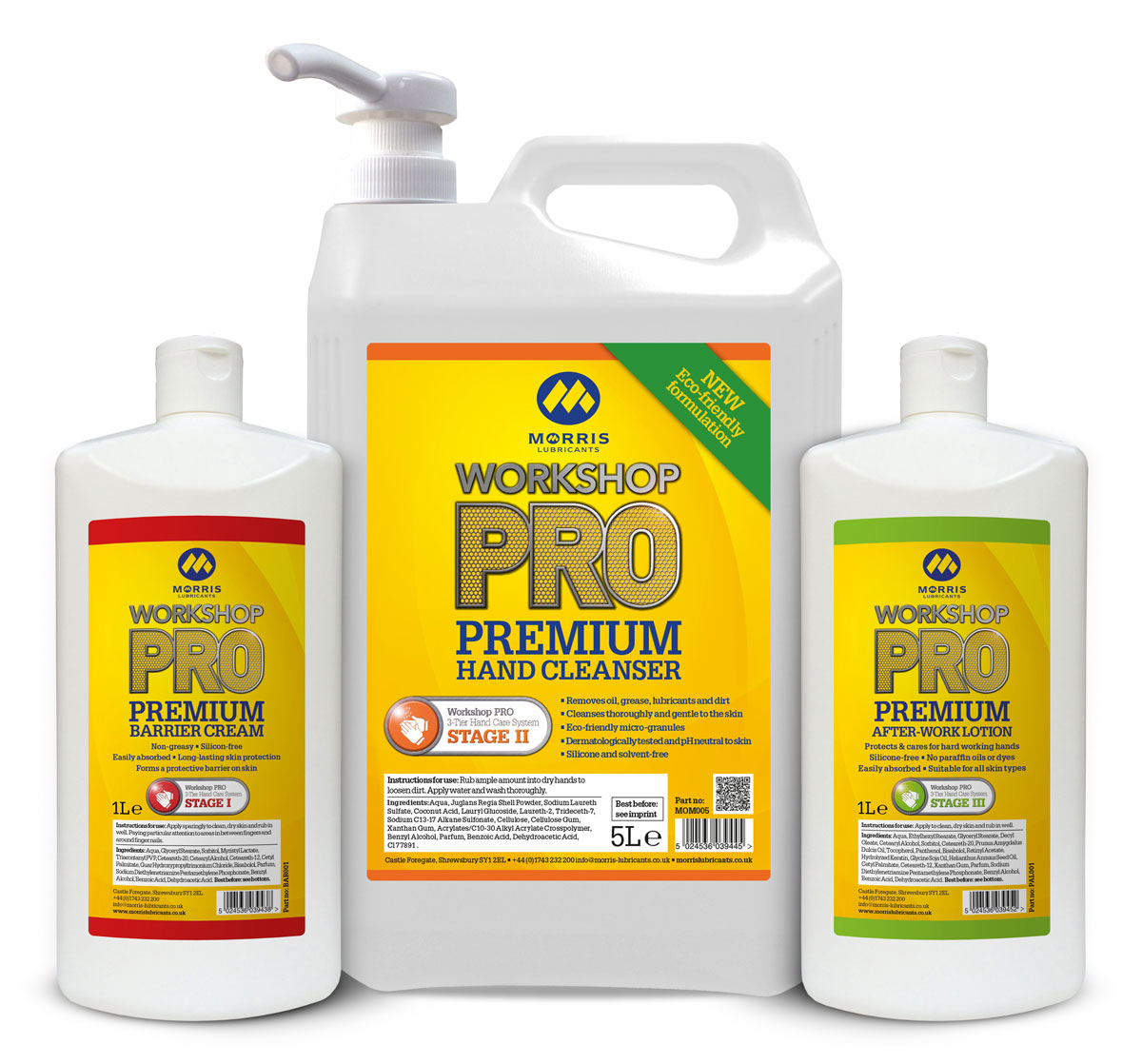 Morris Workshop PRO Premium Hand Cleanser - mycí pasta na ruce , 5 l