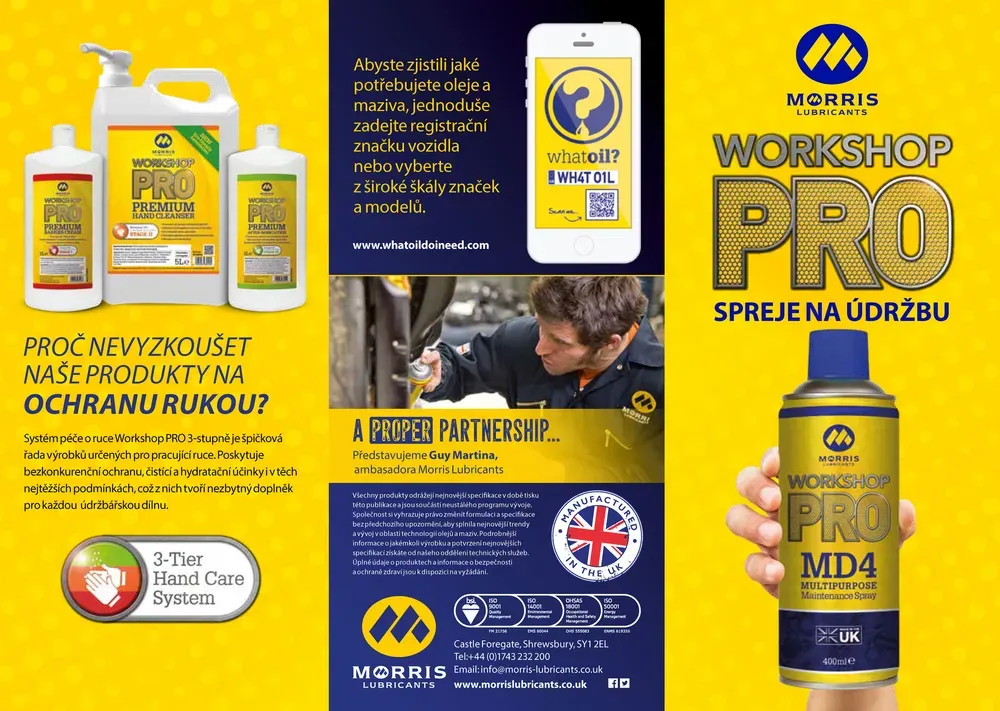 Morris WSP Solvent Cleaner, čistič a odmašťovač ve spreji, 400 ml