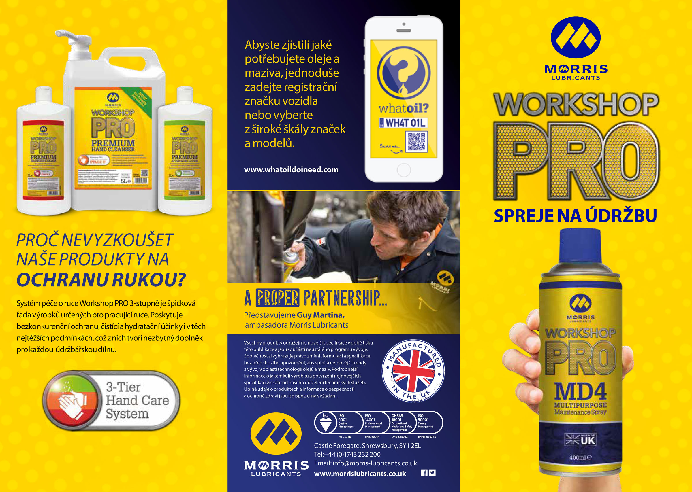 Morris FS Chain Lubricant, plně syntetický sprej na řetězy, 400 ml