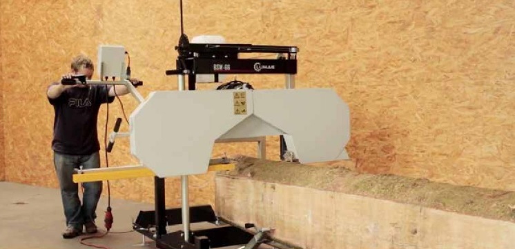 Kmenová pásová elektrická pila BSW66 400V Lumag