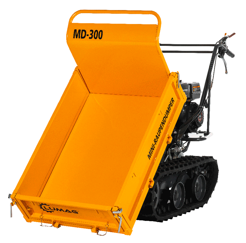 Mini Dumper pásový MD 300, 4,8 kW, nosnost 300 kg Lumag- AKCE