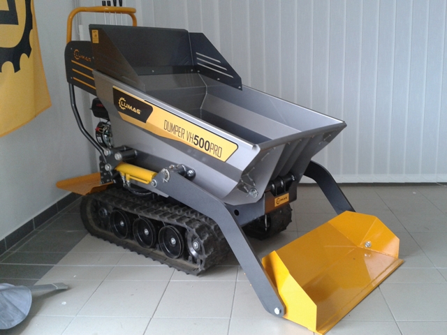 Profi minidumper VH 500 A PRO GX, 4,8 kW, nosnost 500 kg motor HONDA, Lumag