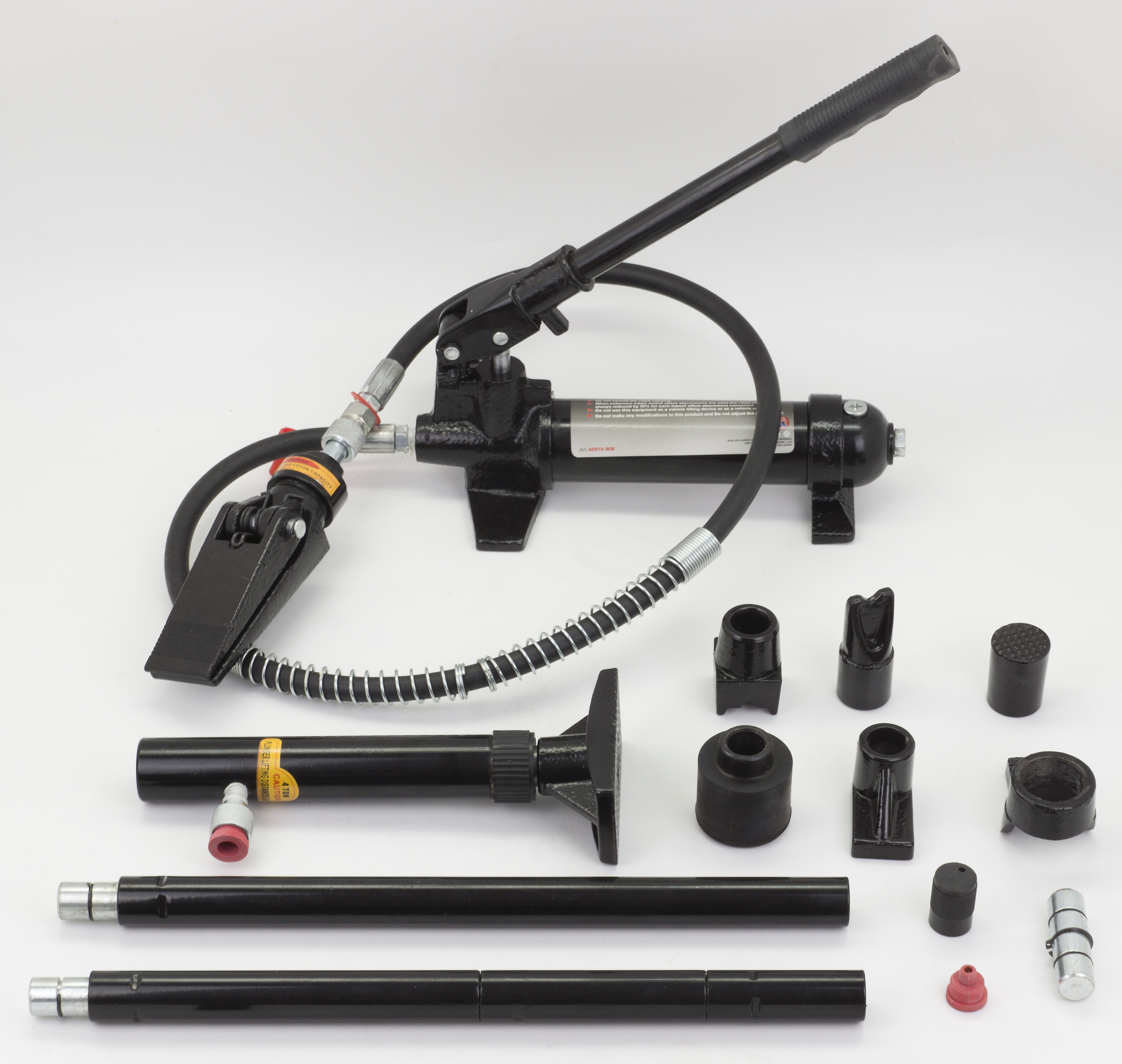 Hydraulická sada pro opravy karoserií aut, 4-tuny, Welzh