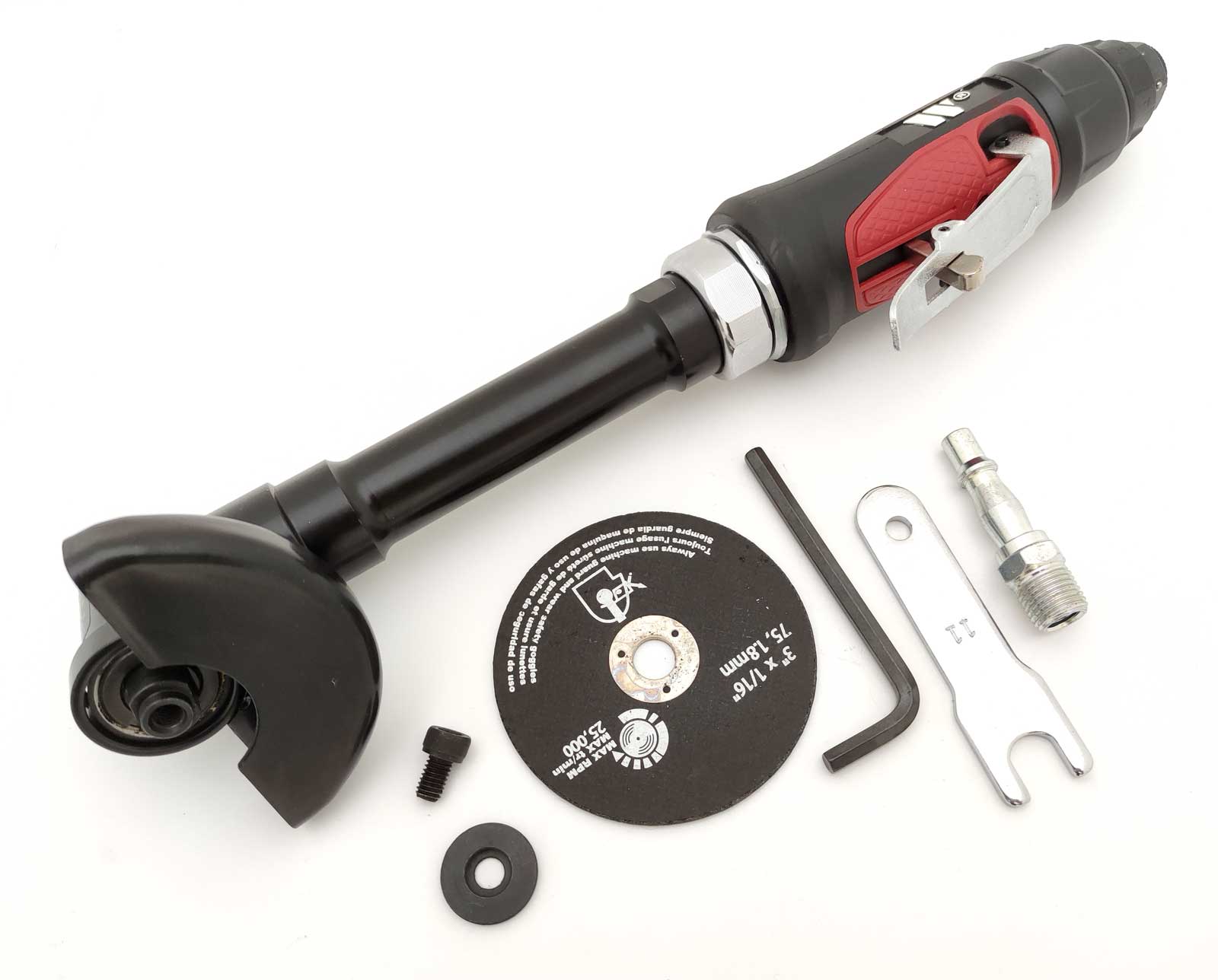 Vzduchová úhlová bruska , extra dlouhá 310 mm , WELZH