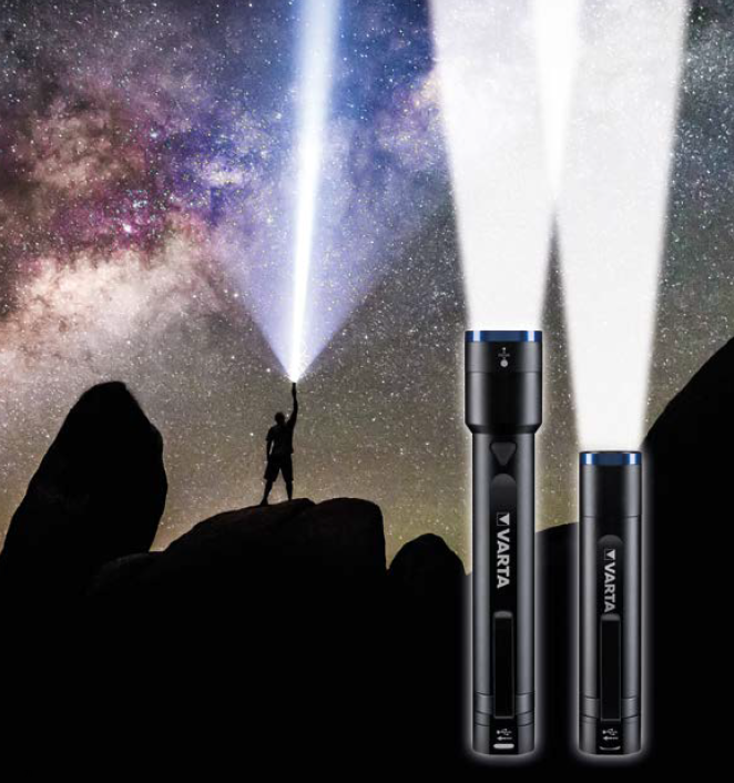 Svítilna Night Cutter F30R, prémiová LED svítilna, dobíjecí, 700 lumenů VARTA