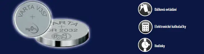 Knoflíková alkalická baterie V13GA/LR44 VARTA