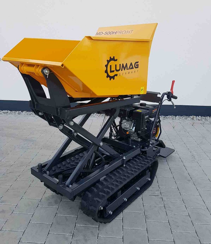 Minidumper Lumag MD 500H-PRO/HT, 6,8 kW, nosnost 500 kg Lumag