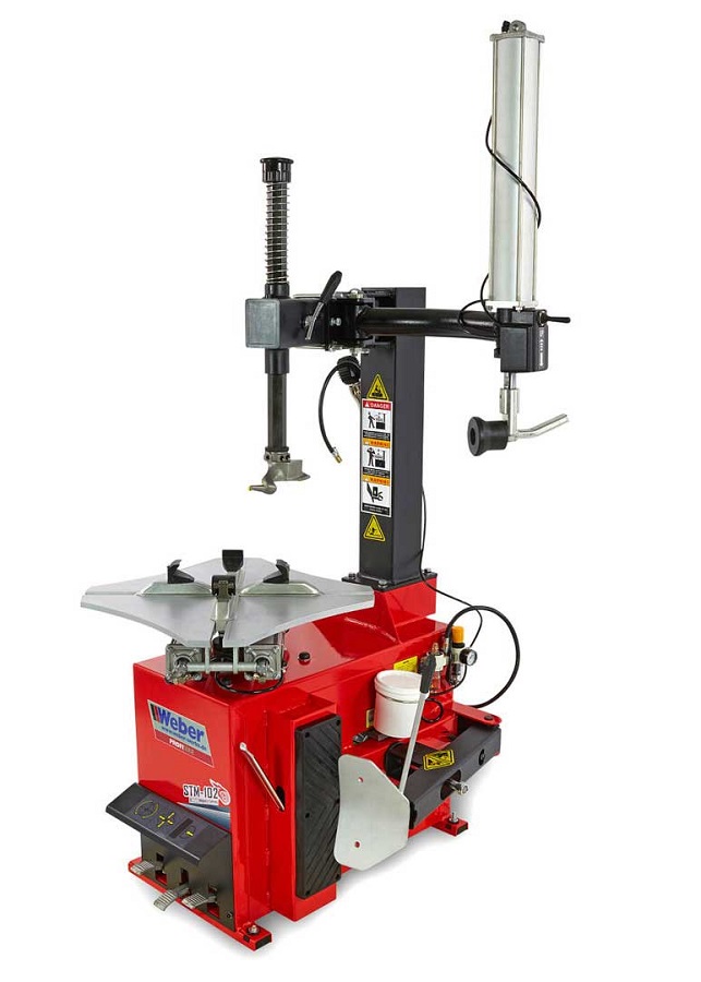 Vyvažovačka a zouvačka auto pneumatik 10" - 24", profi serie, sada 180 kg + 130 kg, Weber