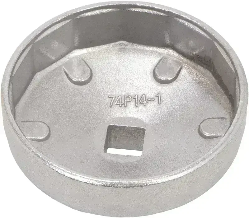 Klíč na povolení krytu olejového filtru pro vozy Audi, BMW, Mercedes-Benz, Opel, VW, 74 mm, 14 hran, Welzh