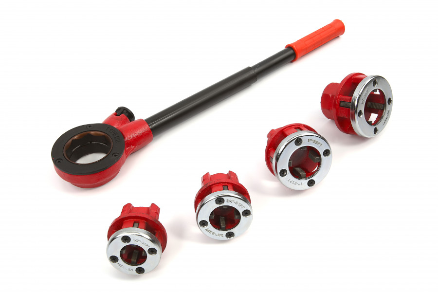 Sada na řezání vnějších závitů trubek, závitová sada, 6,3 - 31 mm