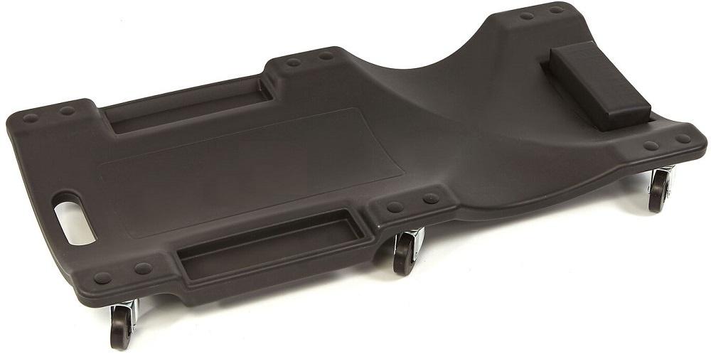 Montážní dílenské pojízdné lehátko 1000 x 470 mm, nosnost až 130 kg