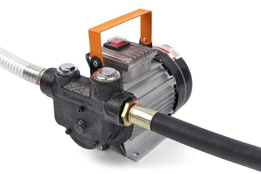Profesionální 230 V čerpadlo s dávkovací pistolí na diesel a topný olej, 550 W, 60 l/min.