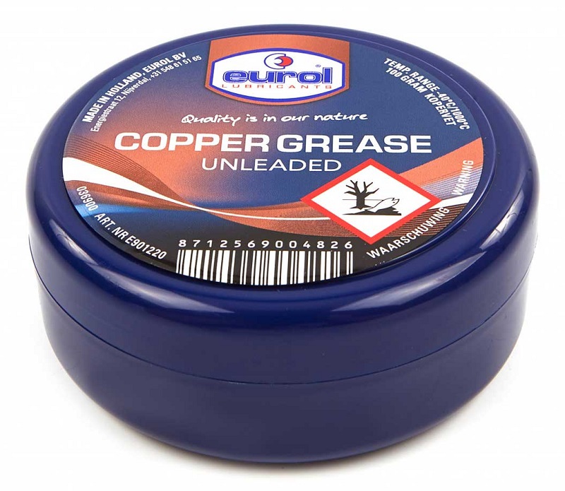 Mazací tuk s velkým obsahem mědi - Eurol Copper Grease 100g