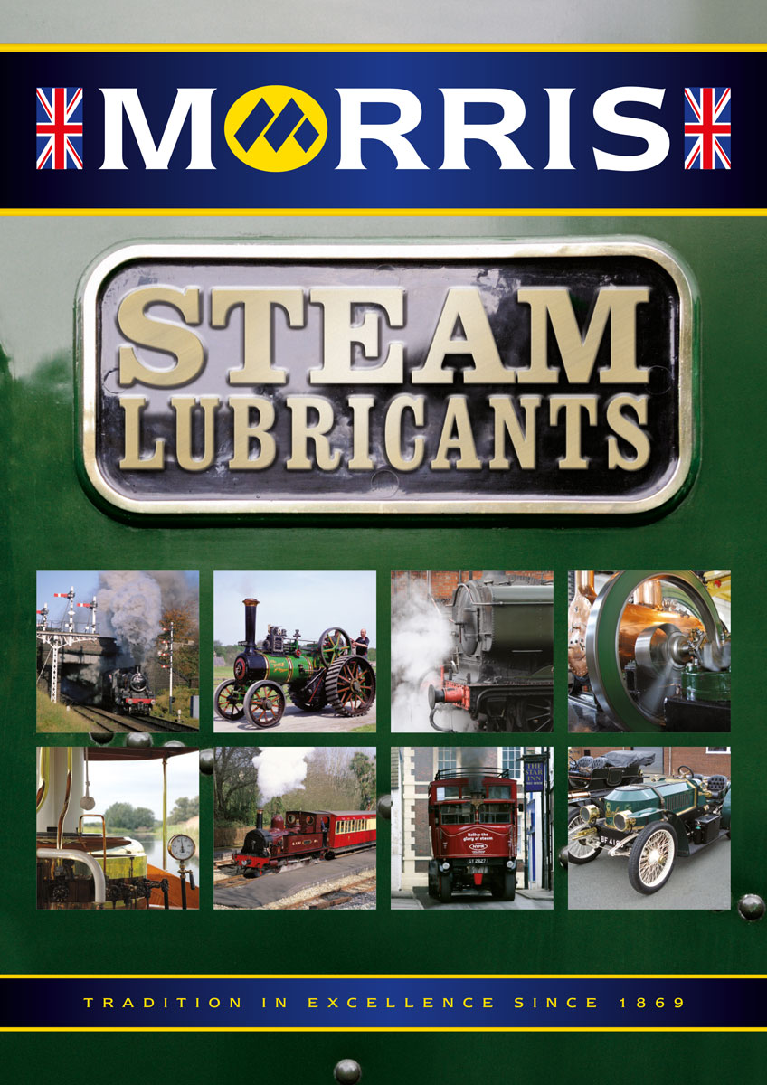 Morris Compound T Steam Cylinder Oil - olej pro písty parních strojů, 5l