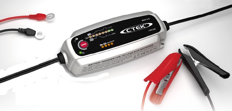 Nabíječka baterií CTEK MXS 5.0 12V 0.8A/5A s teplotním čidlem