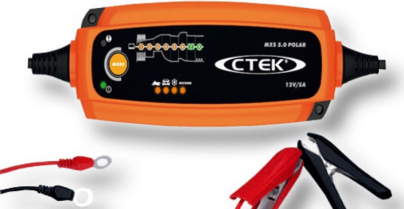 Nabíječka baterií CTEK MXS 5.0 POLAR, 12V, 5A