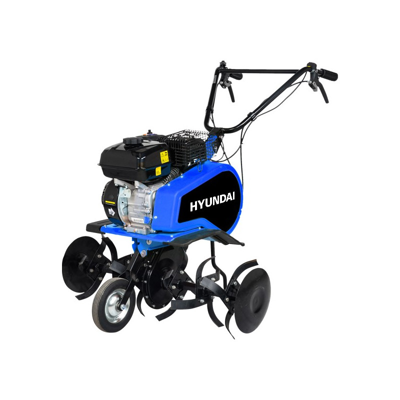 Benzínový kultivátor 4-taktní motor, 212 cm³, 6 nožů, záběr 79 cm HMTB80 HYUNDAI