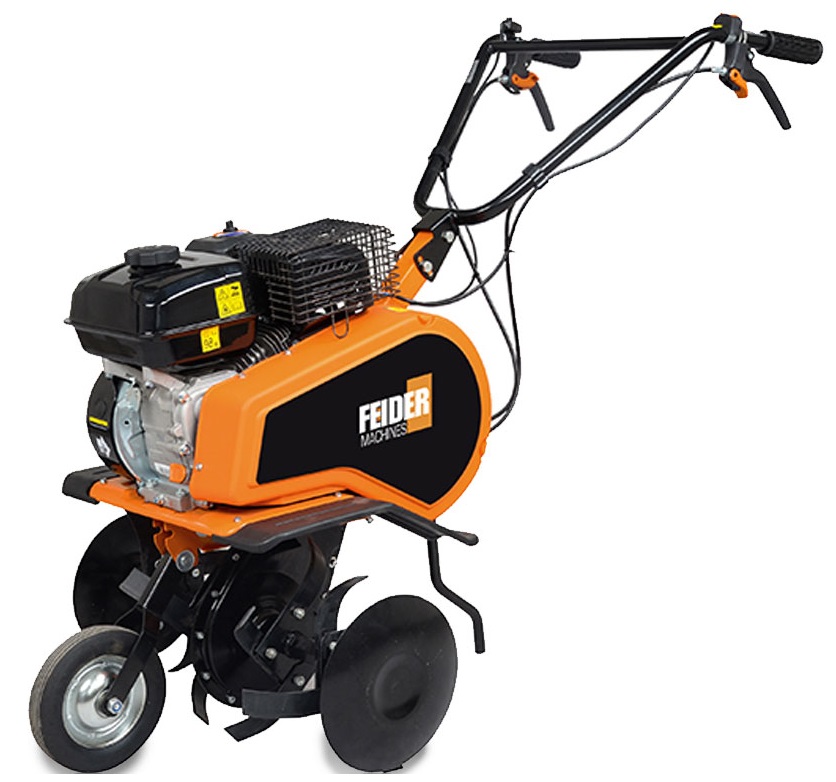 Benzínový kultivátor 4-taktní motor, 212 cm³, 4 nože, záběr 55 cm FMTB50 FEIDER