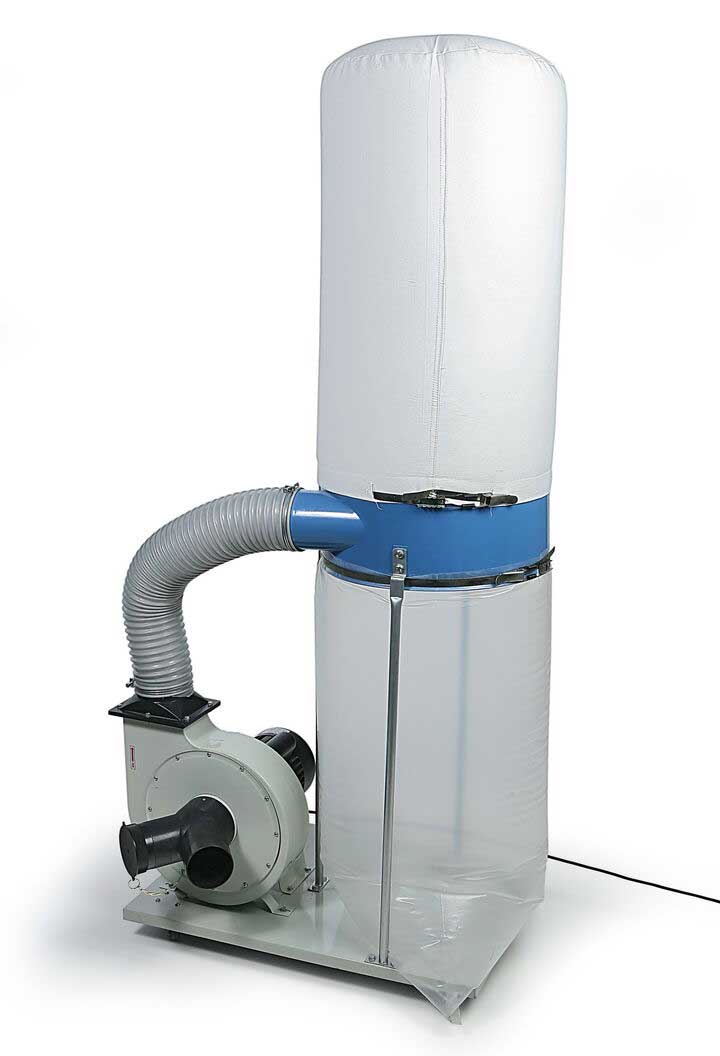 Mobilní profesionální odsávač prachu a pilin "200", 1500 W, 230 V, 2500 m3/hod.