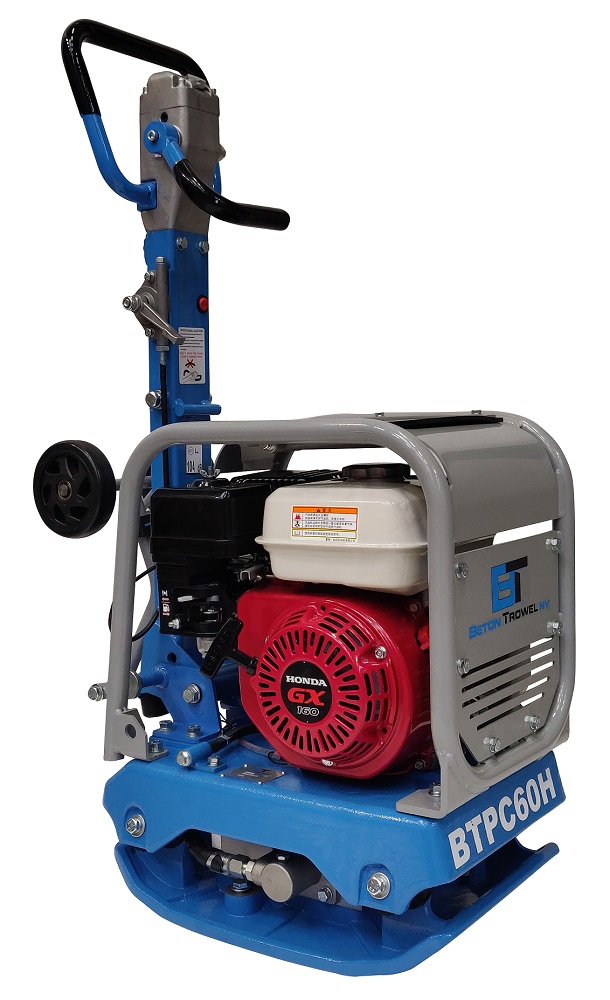 Reverzní vibrační deska 80 kg, benzínový motor HONDA, 15 kN, BTPC60RH BETON TROWEL