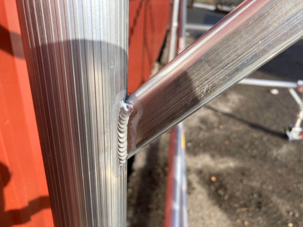 Rám základní 3 příčníky 0,85 x 1,5 m pro hliníkové lešení Transform Tower