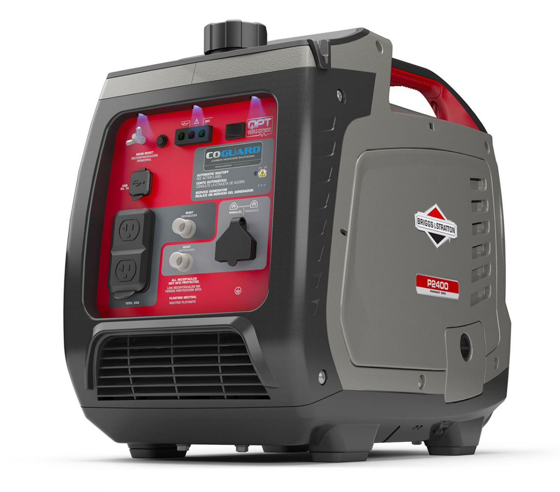 Elektrocentrála, Invertorový benzínový generátor, 2,4 kVA P2400 PowerSmart, motor BRIGGS&STRATTON MEDVED