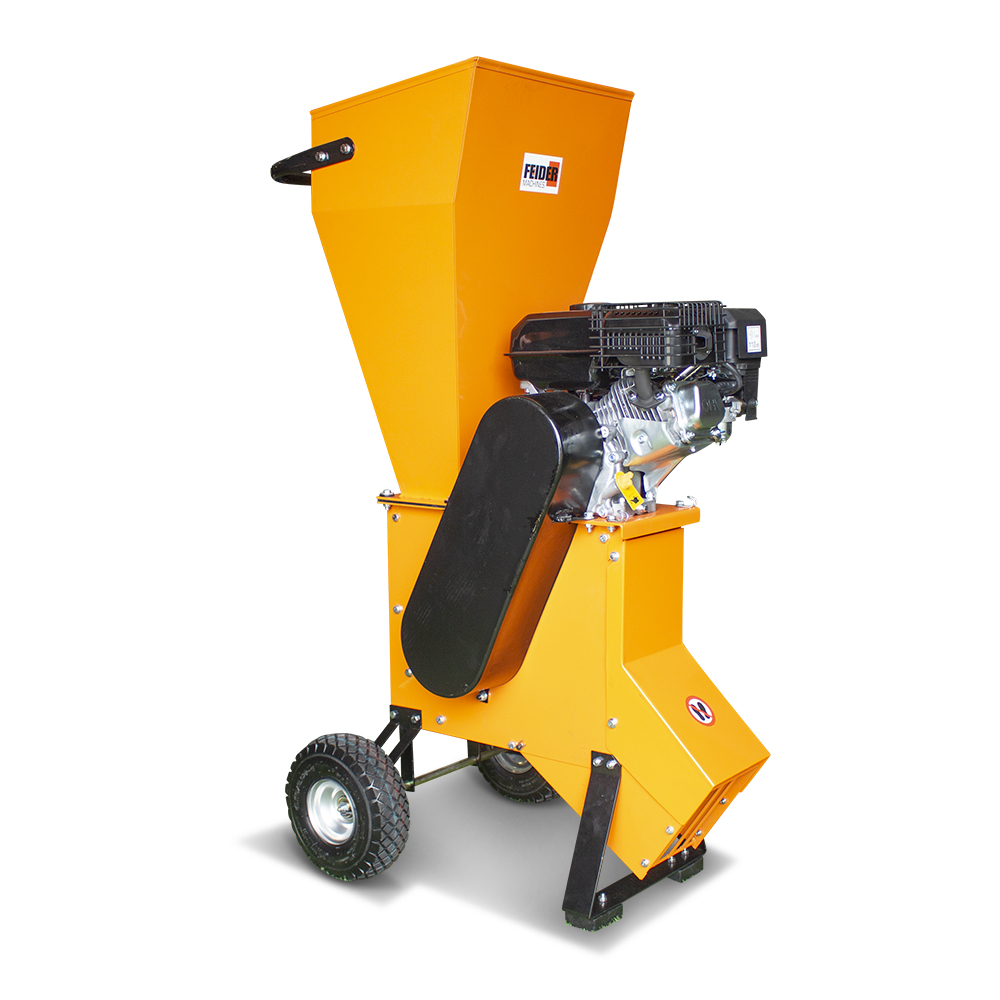 Štěpkovač, drtič větví, benzínový motorový drtič, 4,5 kW, do průměru max. 4,9 cm, FBT220 FEIDER