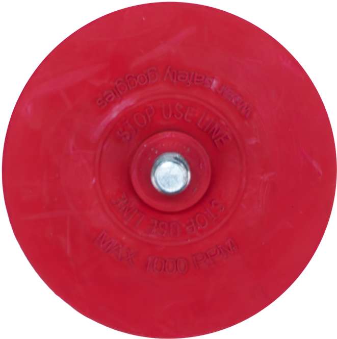 Kónická gumová stěrka pro čištění alu disků, Welzh