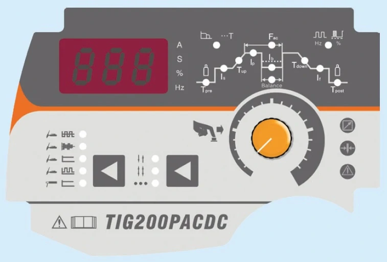 Svařovací invertor, svářečka Jasic TIG 200P AC/DC E201 + hořák + zemnící kabel