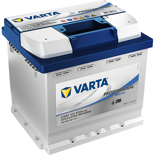 Baterie VARTA Professional Starter 52 Ah / 930052 / LFS 52