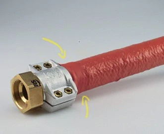 Ukončovací samovulkanizační páska pro Firesleeve 25 mm, délka 10 m, červená, silikon