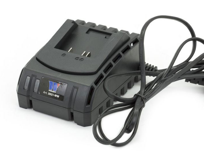 Výkonná úhlová bruska AKU, 1500 mAh, Li-Ion, 18V, Welzh