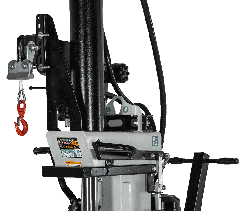 Profi štípač dřeva, štípačka s pohonem na elektromotor a traktorovou hřídel HEZ-30 Lumag