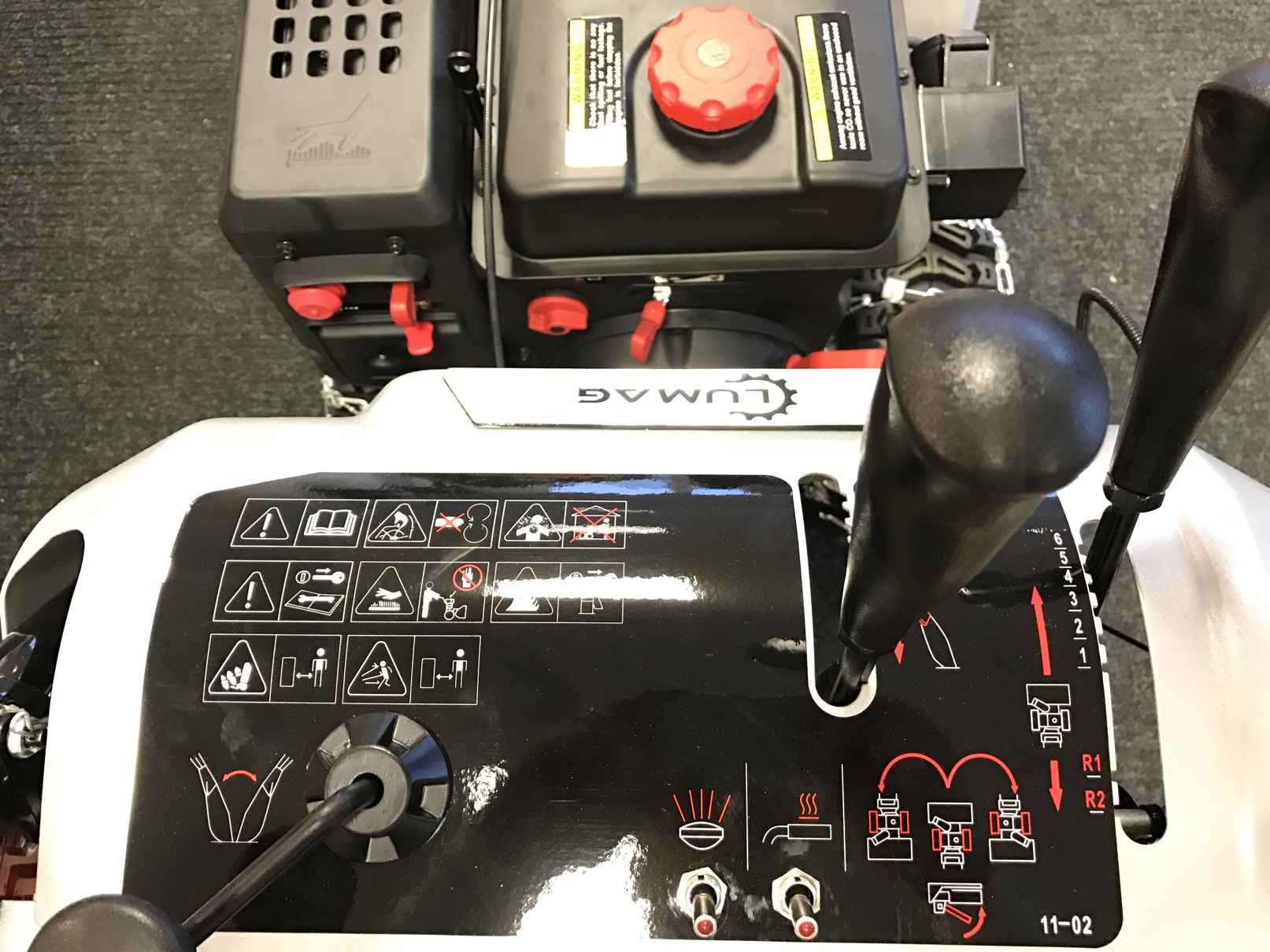 Sněhová fréza, elektrostart, vyhřívané rukojeti, SFR80 Lumag