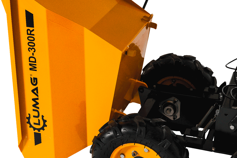 Minidumper MD 300 R, 4,1 kW, nosnost 300 kg, Lumag