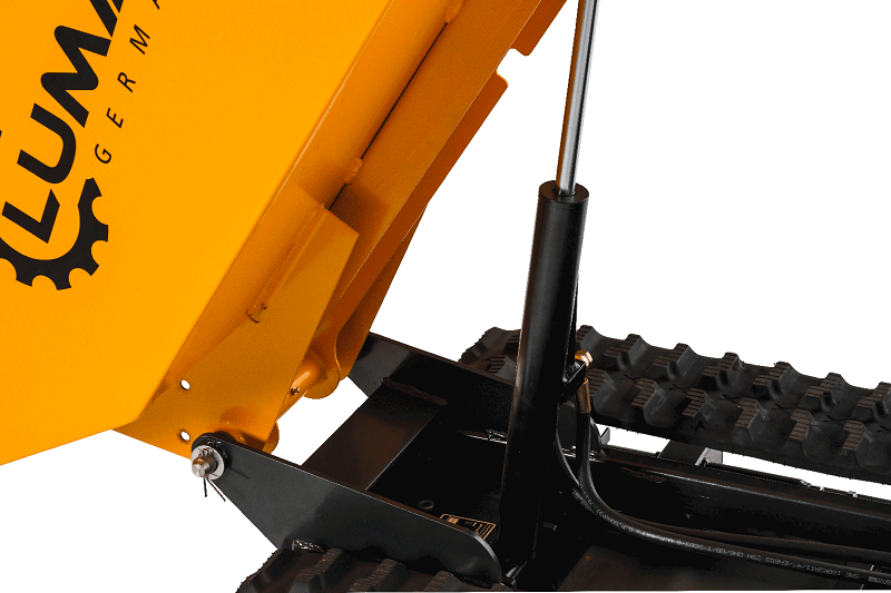 Minidumper pásový MD 500H-PRO, 6,8 kW, nosnost 500 kg Lumag