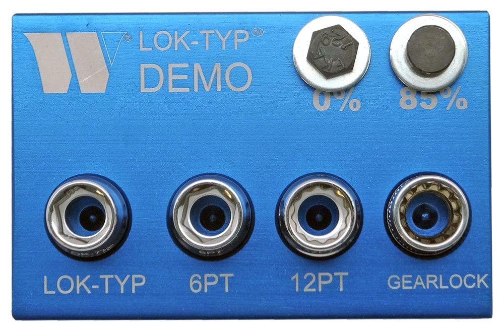 Nástrčná hlavice CrMo tvrzená 3/8", Lok-TYP, 6-ti hran, 16 mm, prodloužená, Welzh