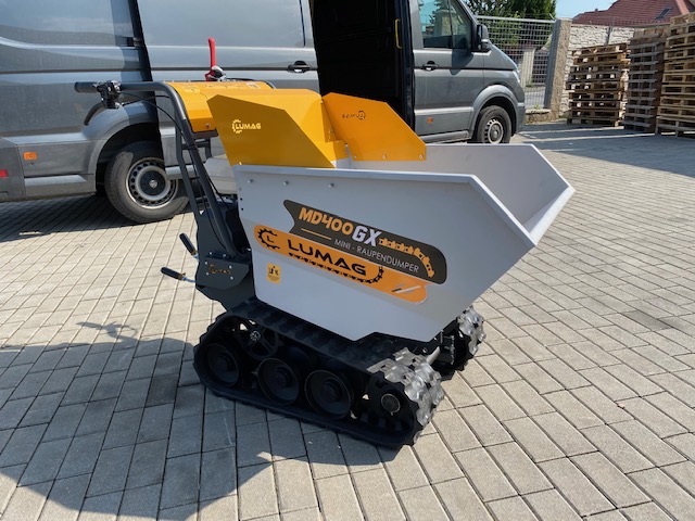 Minidumper pásový, MD 400 GX HONDA motor, 3,6 kW, nosnost 400 kg , Lumag