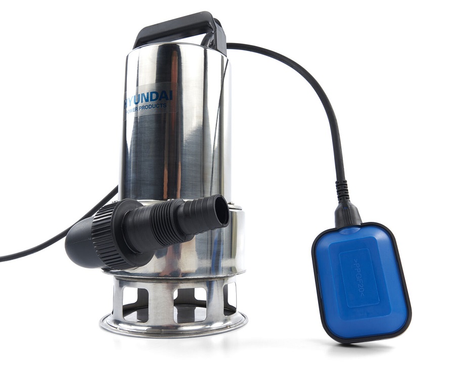 Ponorné čerpadlo z nerezové oceli, 750 W, 11 000 l / hod, HYUNDAI