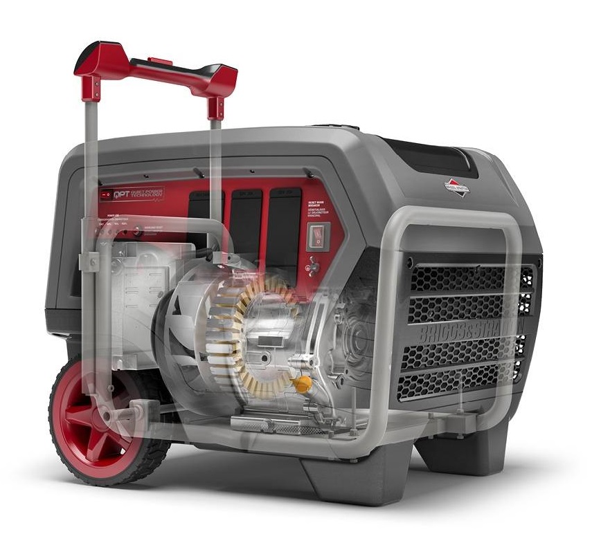 Elektrocentrála, Invertorový benzínový generátor, 6,5 kVA Q6500 QuietPower, motor BRIGGS&STRATTON MEDVED