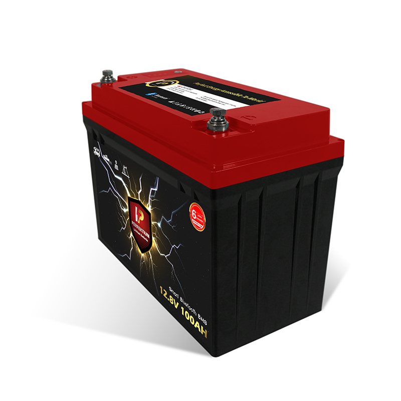 Trakční baterie 100 Ah, 12,8 V, Perfektium LiFePo4 Lithium, přes 4000 cyklů, 6 let záruka, se Smart BMS, Bluetooth a vyhřívací fólií, PF-12.8V 100Ah Perfektium
